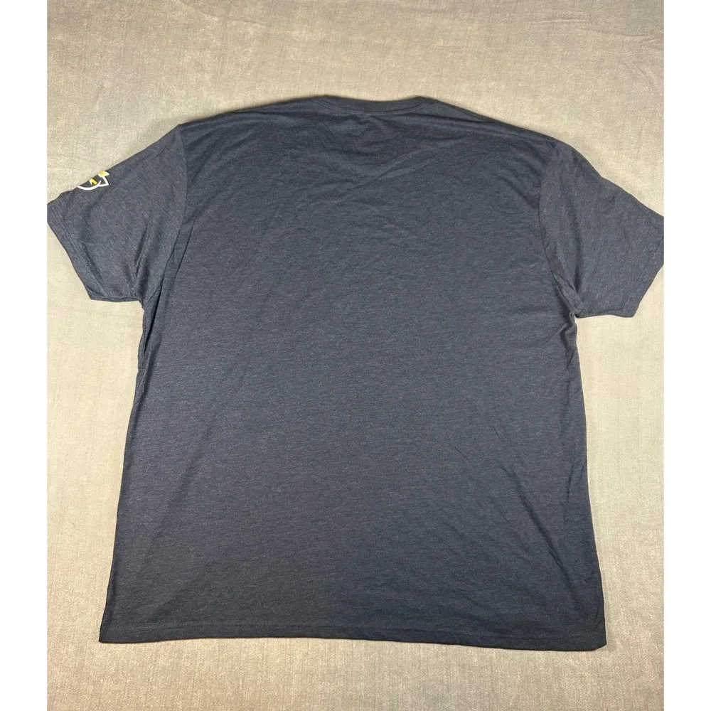 Technoblade Officer I Drop Kicked That Child T-Shirt Mens 3XL Grey Pig Logo Tee